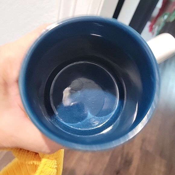 Vintage Christmas Geese Sleigh Gift Mug Cup Potpourri Press 1987 Cottage Grandma - Picture 12 of 12